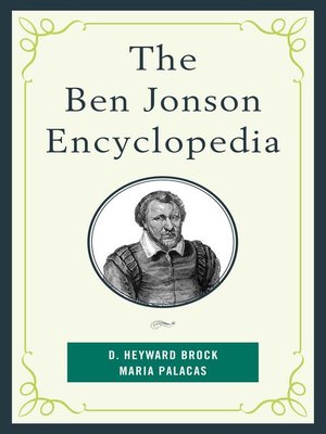cover image of The Ben Jonson Encyclopedia